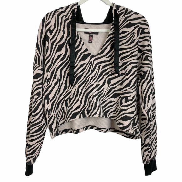 ♦️SOLD♦️Victoria’s Secret Zebra Fleece Jogger Set - Picture 3 of 16